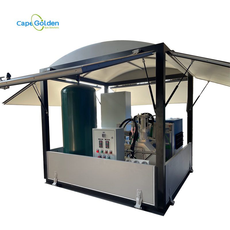 سیستم پر کردن سیلندر اکسیژن کارخانه اکسیژن ظروف پزشکی 15cbm/Hr