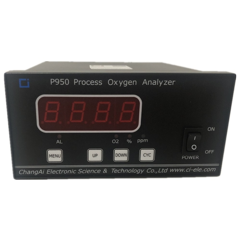 آنالایزر خلوص اکسیژن فرآیند RS232 P950 سنسور الکتروشیمیایی آنالایزر خلوص اکسیژن O2