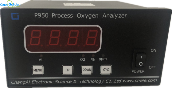 آنالایزر اکسیژن نیتروژن P860 آنالایزر خلوص اکسیژن قابل حمل 100ppm~21%